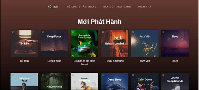 ung dung spotify playlist
